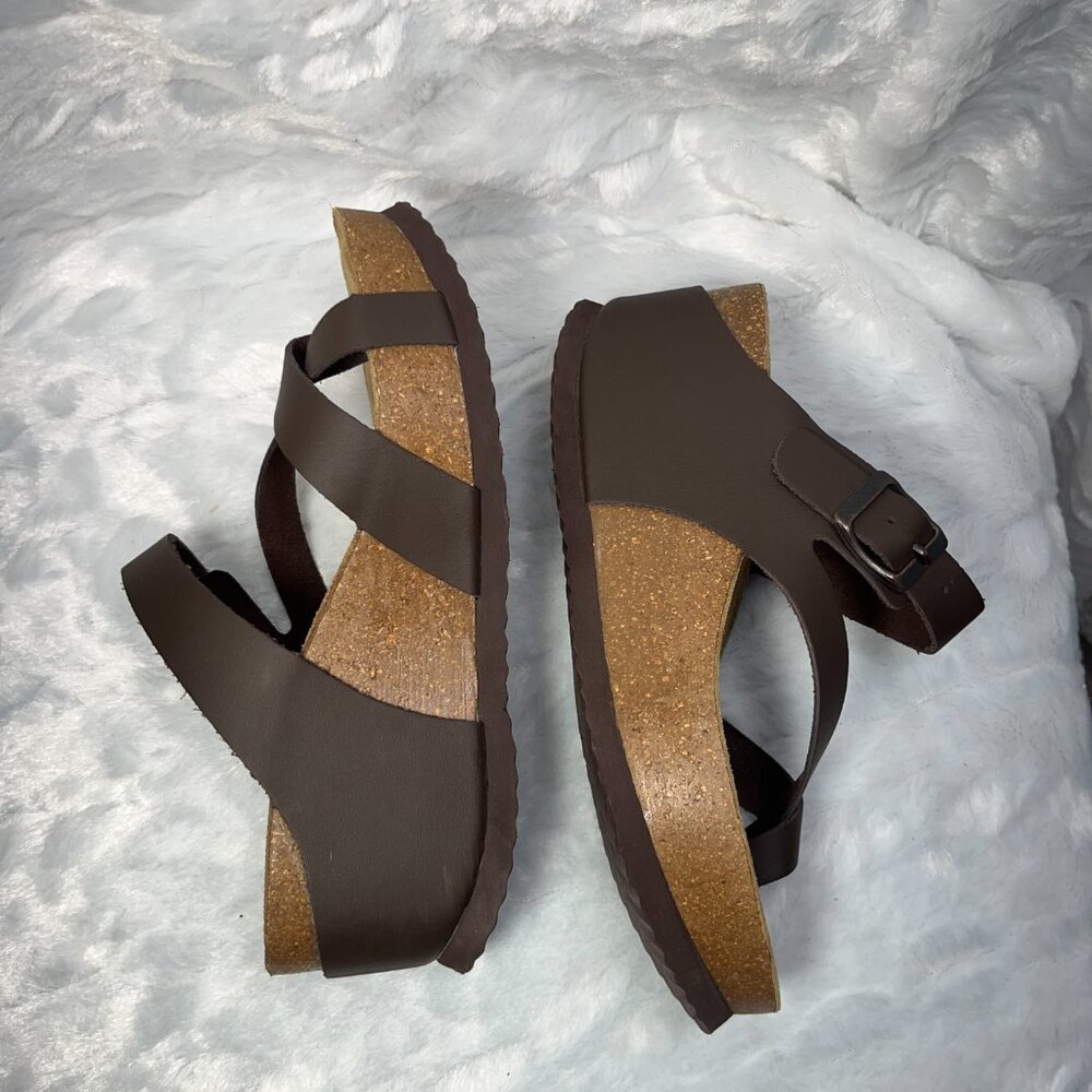 Project Cloud-Leather Platform Sandals - Memory F… - image 2